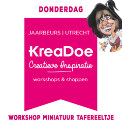 KreaDoe Workshop Donderdag 23 oktober