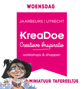 KreaDoe Workshop Woensdag 22 Oktober