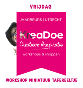 KreaDoe Workshop Vrijdag 24 Oktober